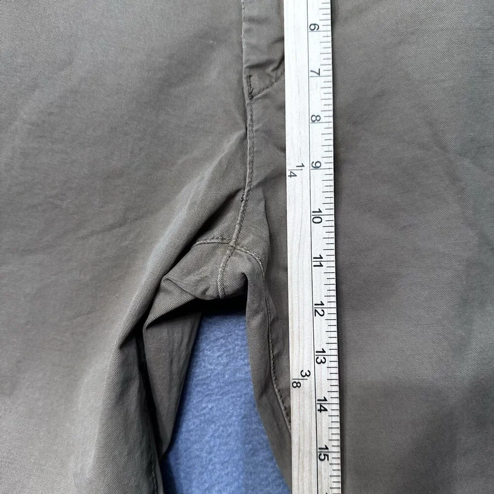 American Eagle Mens 30x32 Slim Straight Chino Pants Beige Flex Stretch EUC